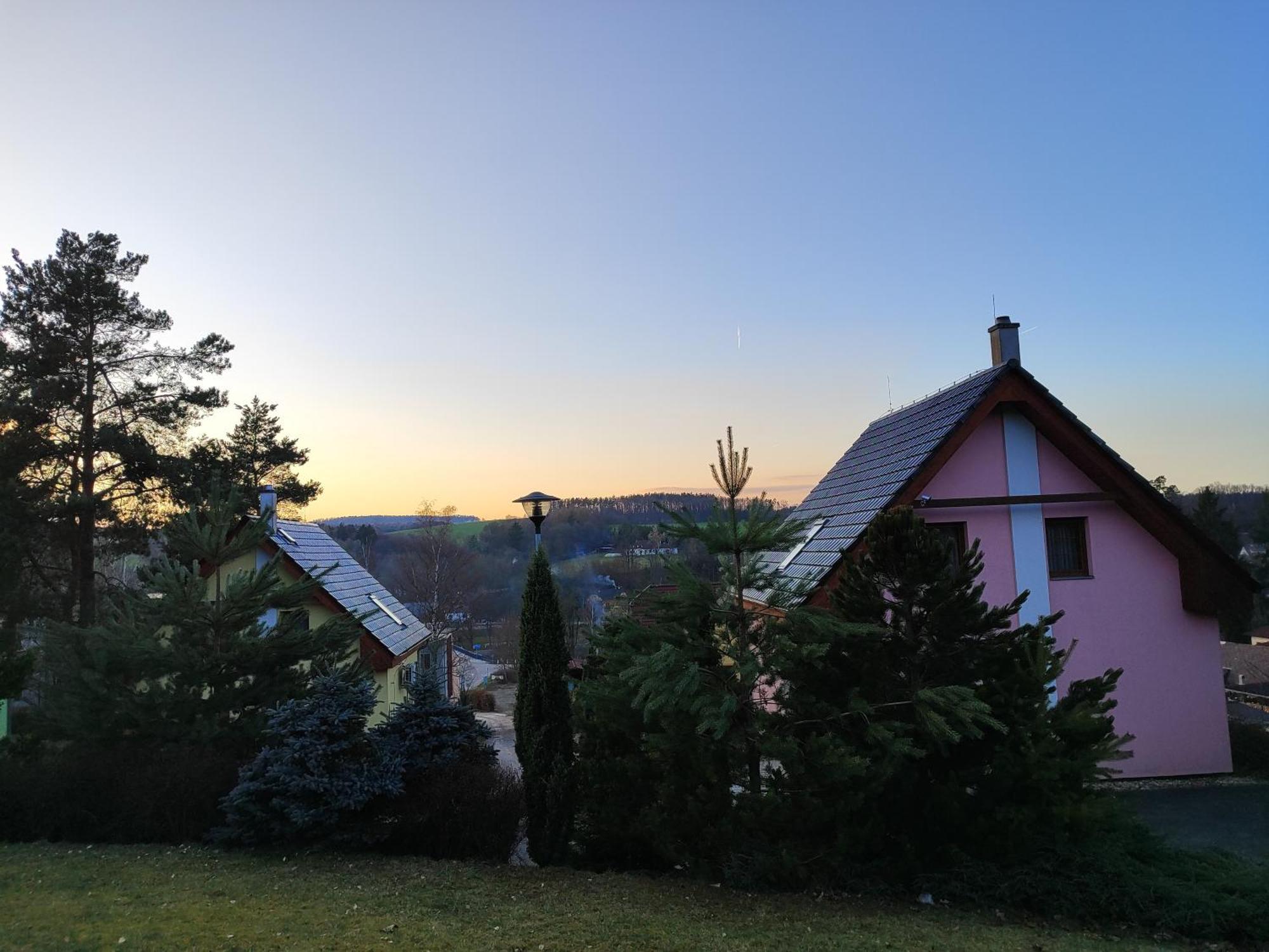 Chaty Kolodeje-Ubytovani U Reky V Soukromem Arealu-Blue Kolodeje nad Luznici Exterior photo